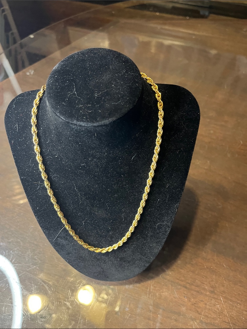 Elegant Gold Rope Chain Necklace for Women